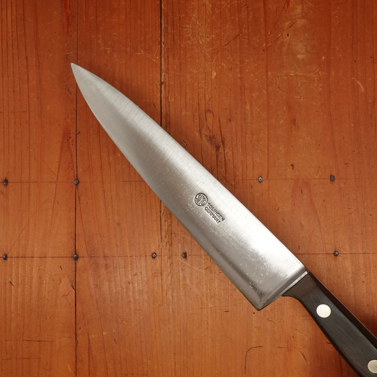 SIMO 8" Chef Knife Hand Forged Carbon Steel Solingen 1950 60s