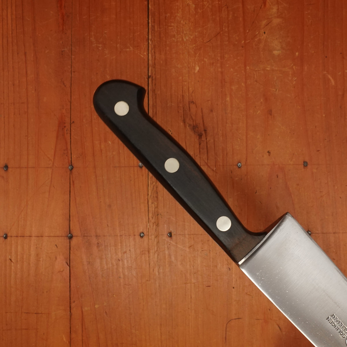 SIMO 8" Chef Knife Hand Forged Carbon Steel Solingen 1950 60s