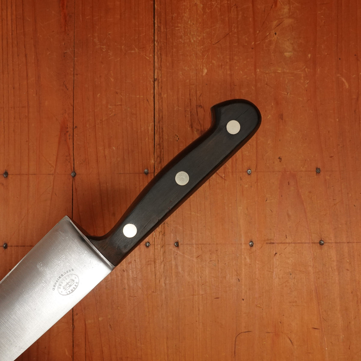 SIMO 8" Chef Knife Hand Forged Carbon Steel Solingen 1950 60s