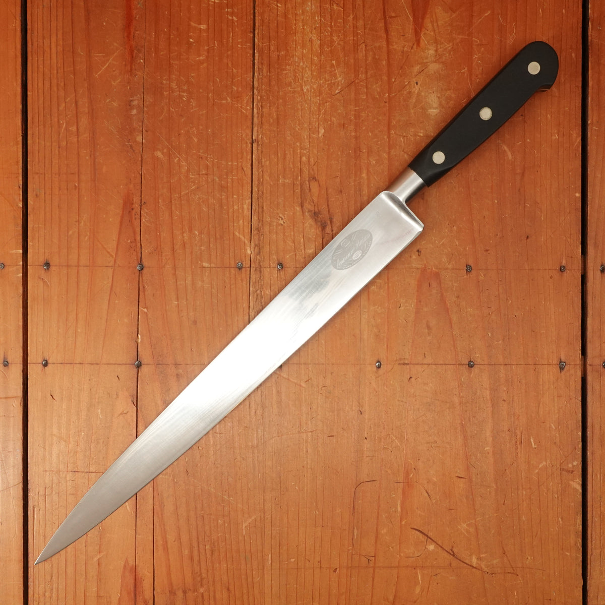 Sabatier Trumpet Ancienne Maison 12" Tranchelard Slicer Stainless Thiers 1950s-60s