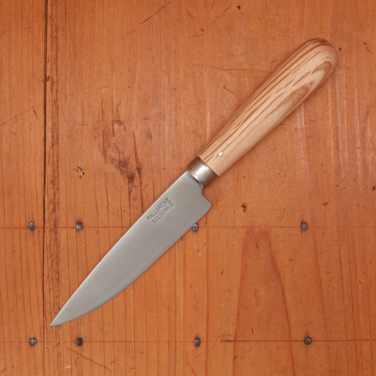 Pallares 4" Table & Utility Knife Stainless Holm Oak