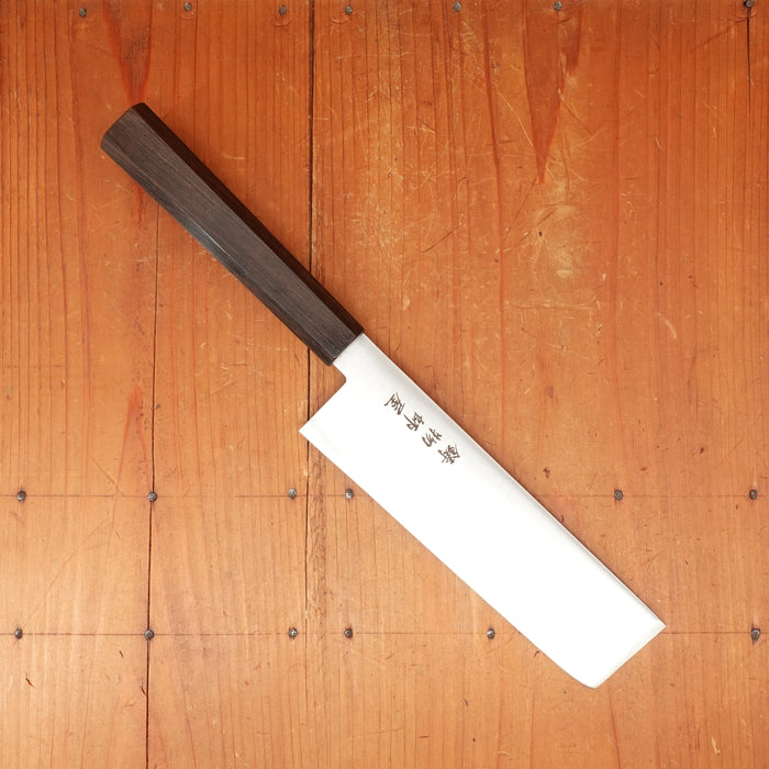 Hitohira Imojiya TH 175mm Nakiri Stainless Ebony Handle