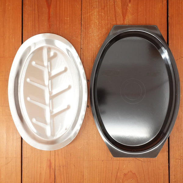 Nordic Ware Sizzlin' Steak Server Stainless Steel