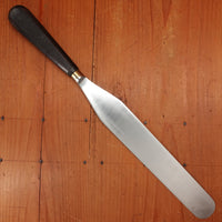 New Old Stock Deglon 10" Spatula Forged Stainless Steel Beech Thiers, France