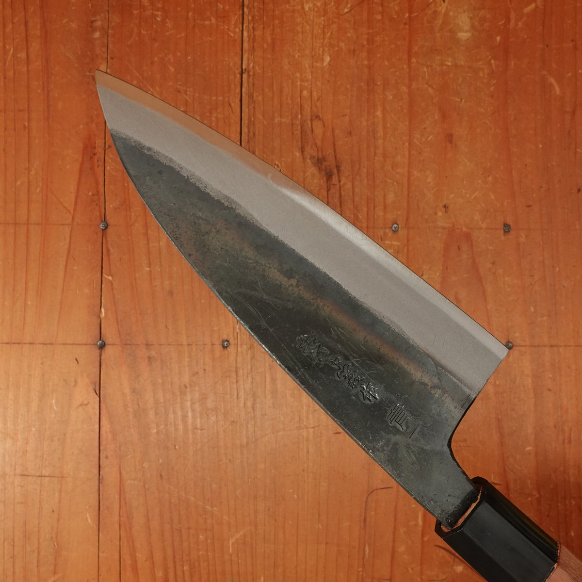 Tosa Tadayoshi 150mm Ryo Deba Aogami 1 Octagonal Walnut/PC Handle - Ambidextrous