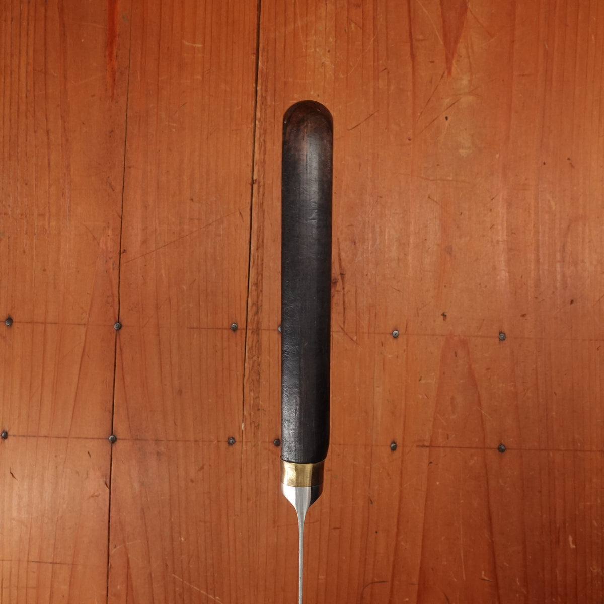 New Old Stock Deglon 10" Spatula Forged Stainless Steel Beech Thiers, France