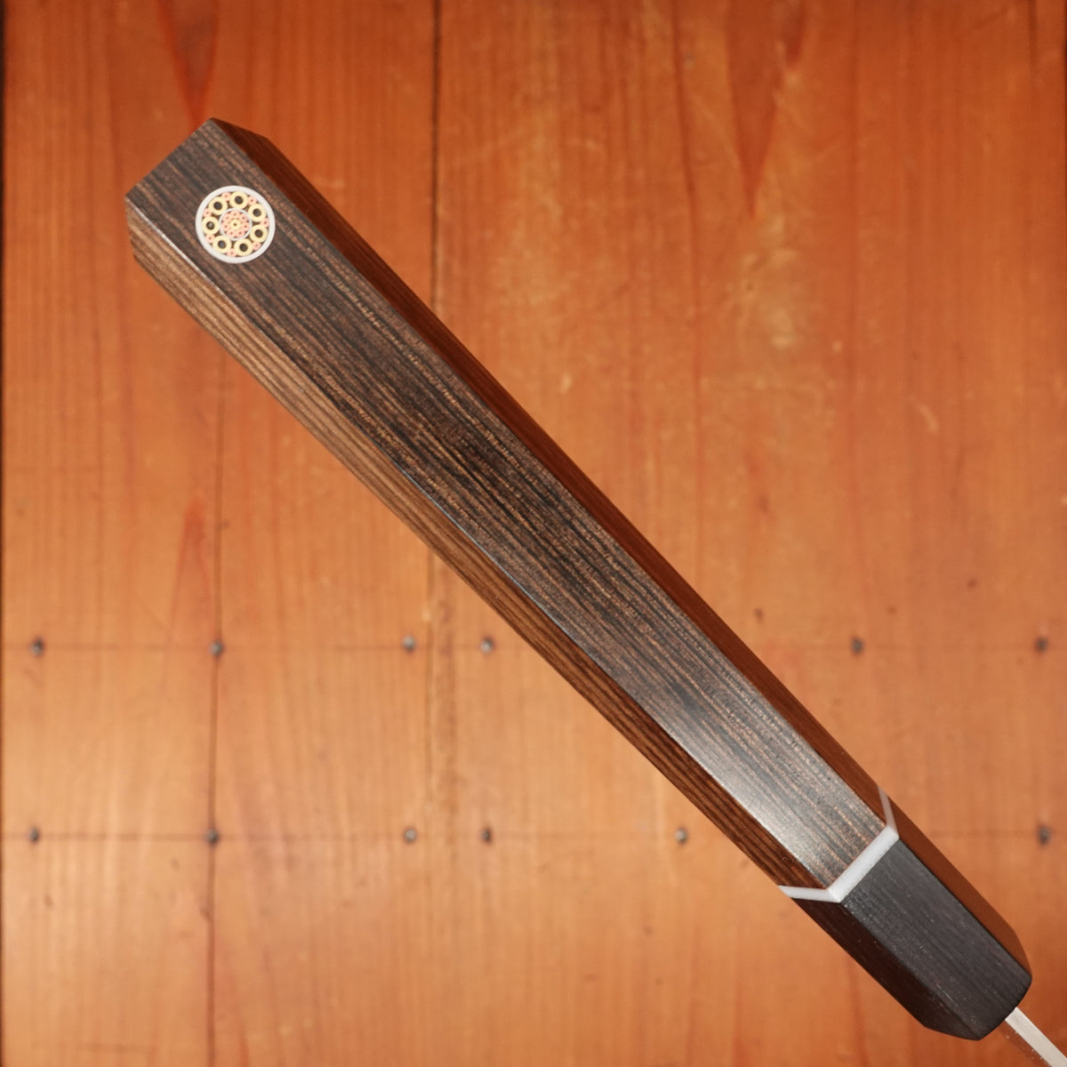 Seki Kanetsugu Zuiun 210mm Kiritsuke Gyuto SG2 Stamina Wood Handle with Saya