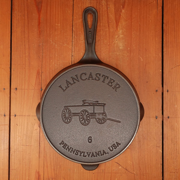 Lancaster Cast Iron No. 6 Skillet