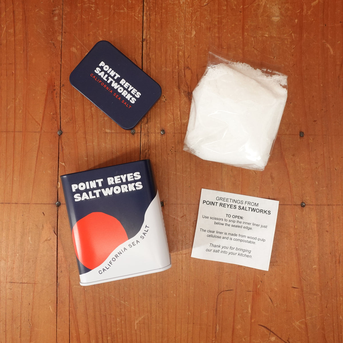 Point Reyes Saltworks California Sea Salt - 4oz Tin