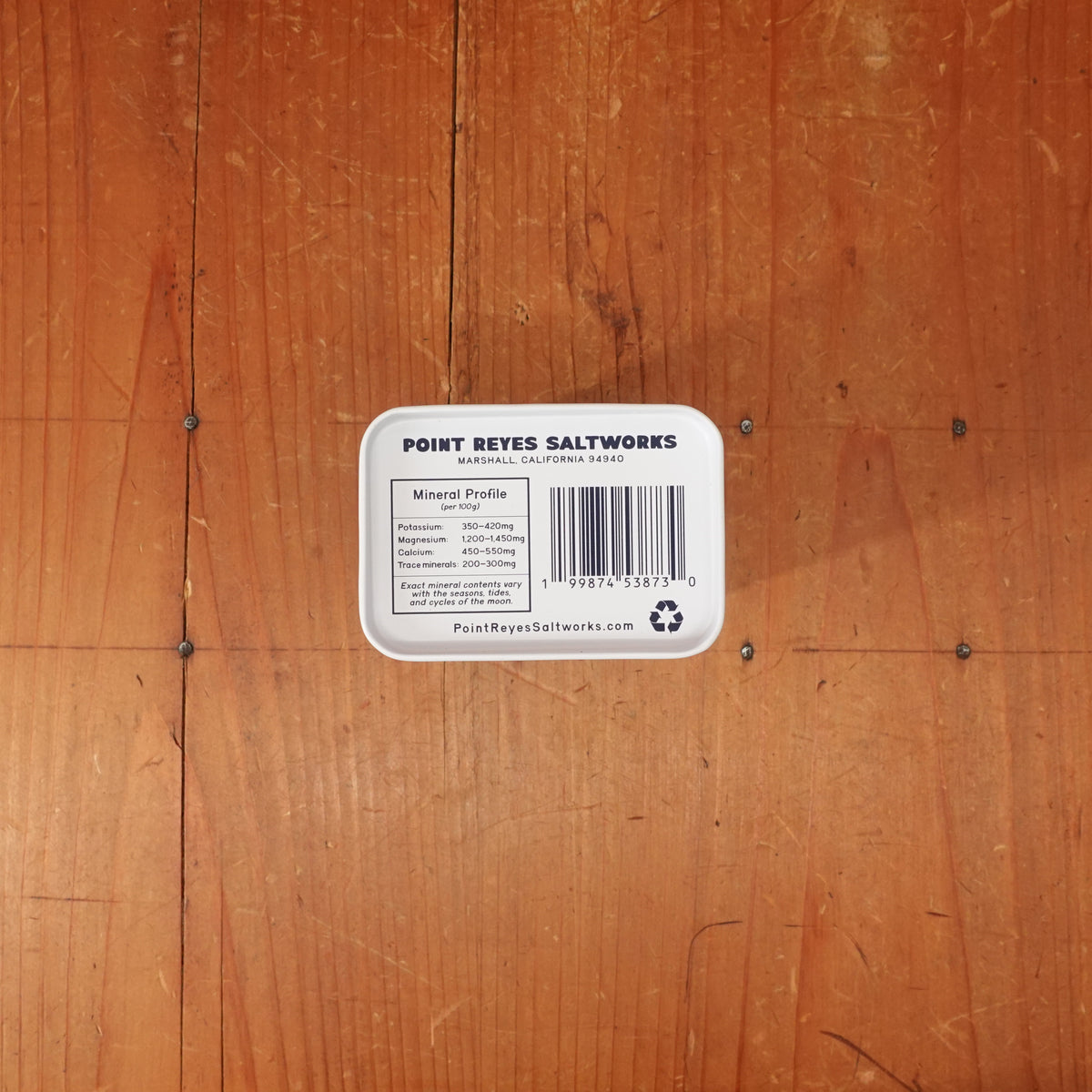 Point Reyes Saltworks California Sea Salt - 4oz Tin