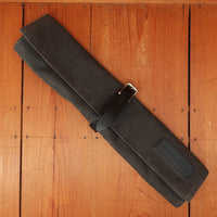 Hardmill Waxed Canvas Compact Knife Roll