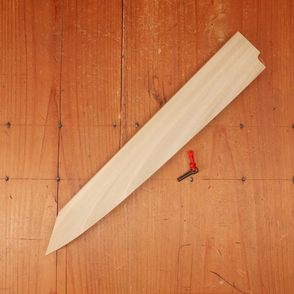 Hitohira Mumei 270mm Kiritsuke Yanagi Saya - Ho Wood
