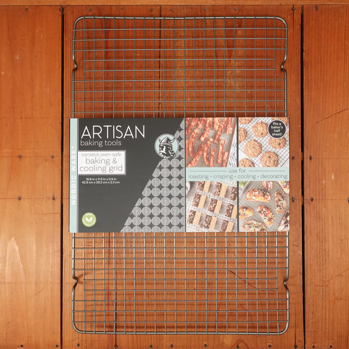 Nordic Ware Oven-Safe Baking & Cooling Grid - Half Sheet Size
