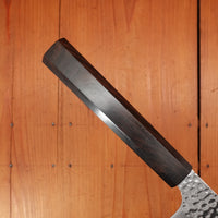 Hatsukokoro Hayabusa 210mm Gyuto VG10 Tsuchime San Mai Ebony Handle