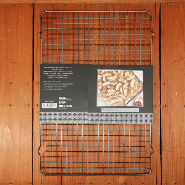 Nordic Ware Oven-Safe Baking & Cooling Grid - Half Sheet Size