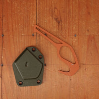 Benchmade 15090-01 SlipRidge™ Hook 440C Stainless Rust Orange Cerakote®