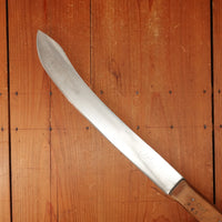 A J Jordan 11.5" Bullnose Butcher Hand Forged Double Shear Steel Persian Boxwood 1885-1926