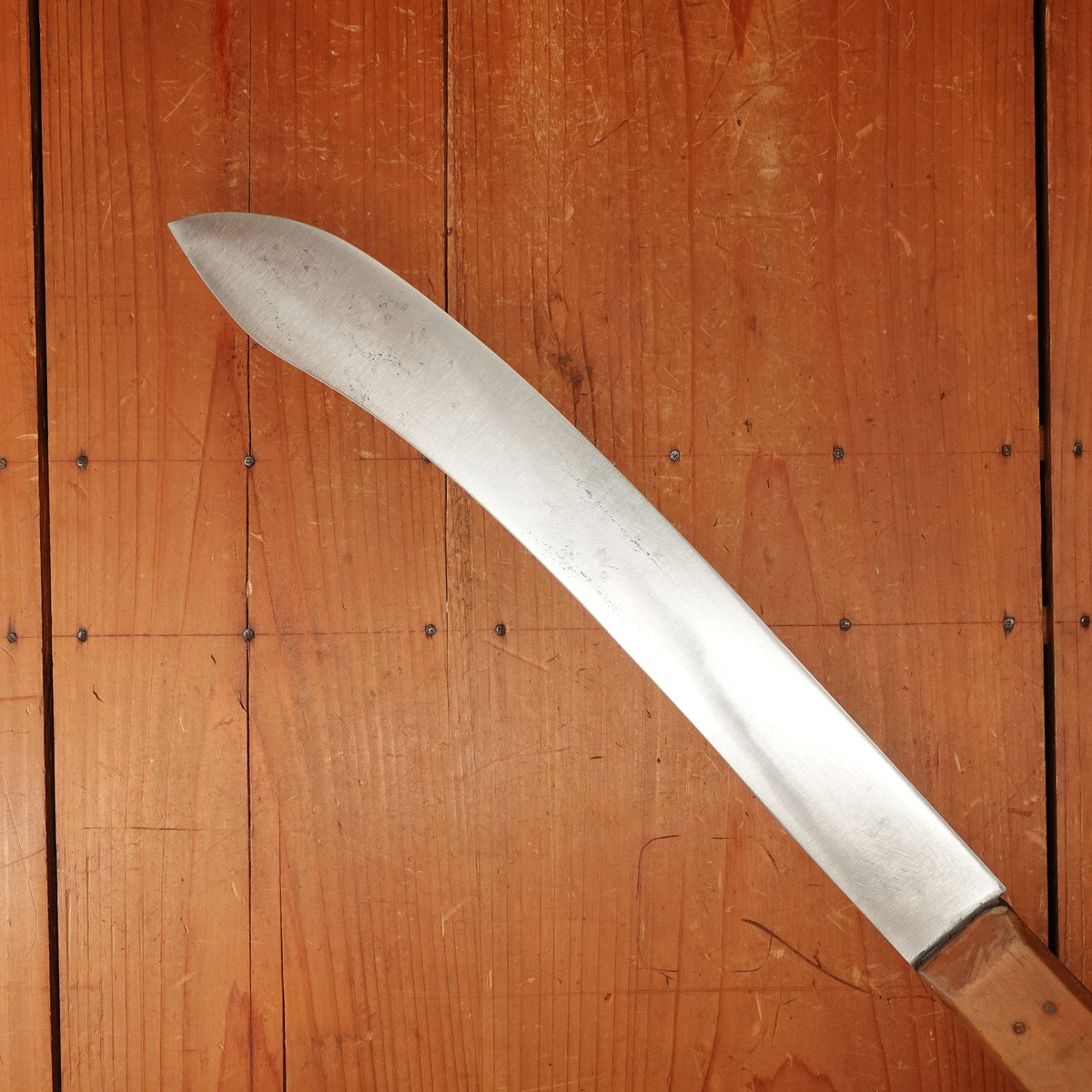 A J Jordan 11.5" Bullnose Butcher Hand Forged Double Shear Steel Persian Boxwood 1885-1926