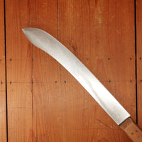 A J Jordan 11.5" Bullnose Butcher Hand Forged Double Shear Steel Persian Boxwood 1885-1926