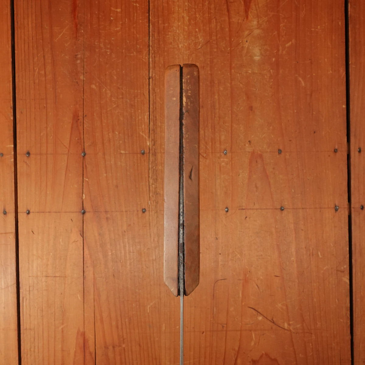 A J Jordan 11.5" Bullnose Butcher Hand Forged Double Shear Steel Persian Boxwood 1885-1926