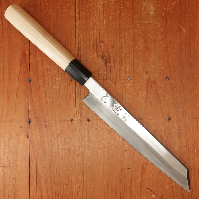 Trade-In Hatsukokuro Nakagawa 220mm Kiritsuke Yanagi Ginsanko D Ho Horn Handle (Cut Down)