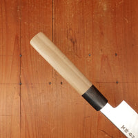 Trade-In Hatsukokuro Nakagawa 220mm Kiritsuke Yanagi Ginsanko D Ho Horn Handle (Cut Down)