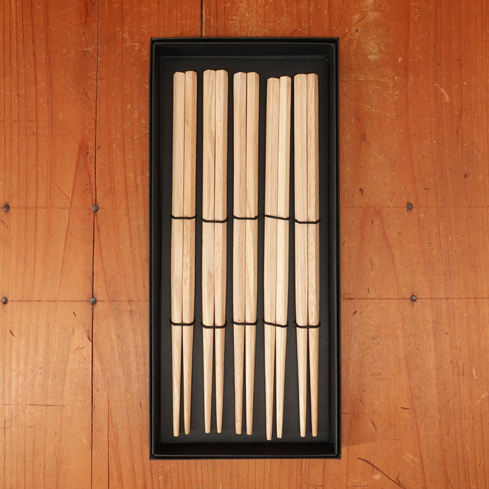 Chestnut Chopsticks Boxed Set of 5