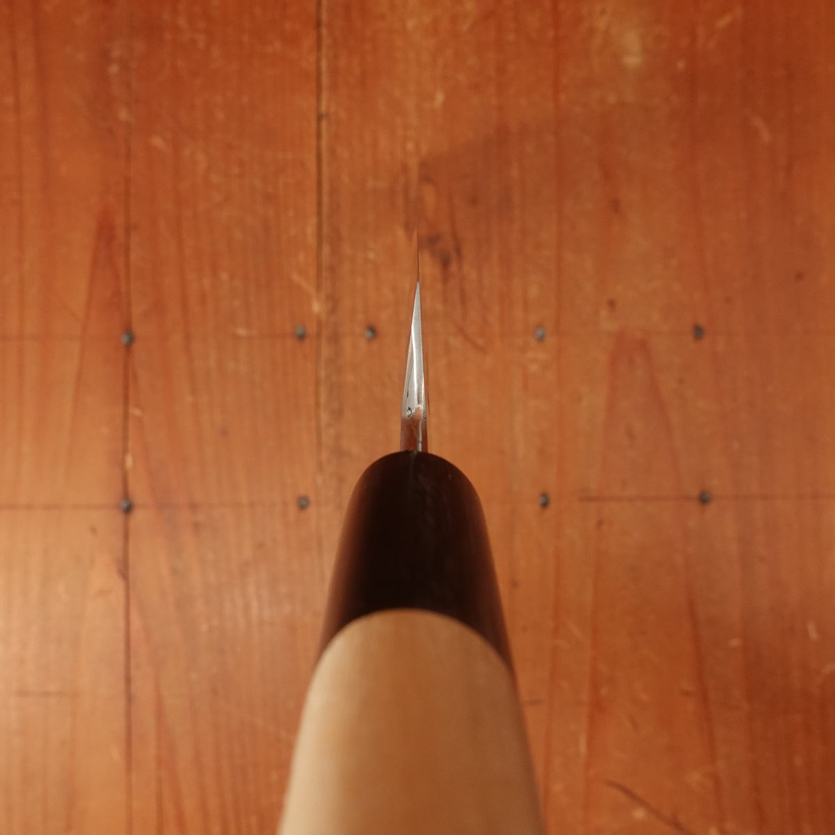 Trade-In Hatsukokuro Nakagawa 220mm Kiritsuke Yanagi Ginsanko D Ho Horn Handle (Cut Down)