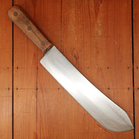 Foster Bros. 12.5" Lambsplitter Carbon Steel Beech S/S Norway USA 1950s?