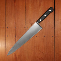 LF&C 12.25” Chef Knife Carbon Steel Rosewood 1920-60 USA