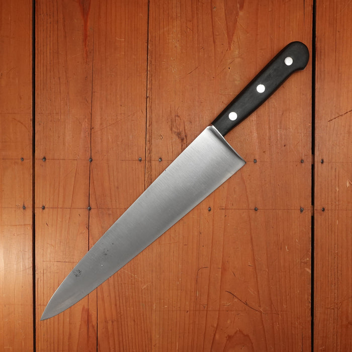 LF&C 12.25” Chef Knife Carbon Steel Rosewood 1920-60 USA