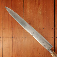 Joseph Rodgers & Sons VR 11.5" Slicer Carbon Steel Stag Sheffield 1886-1890?