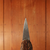 Lamson & Goodnow "US Navy Standard" 14" Chef Carbon Steel Stag Handle Shelburne Falls Mass 1880s-1920s