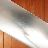 Lamson & Goodnow "US Navy Standard" 14" Chef Carbon Steel Stag Handle Shelburne Falls Mass 1880s-1920s