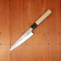 New Old Stock Peaso Steak Knife Set of 6 Gold Plated Stainless & Jacaranda Solingen 1960s 70s