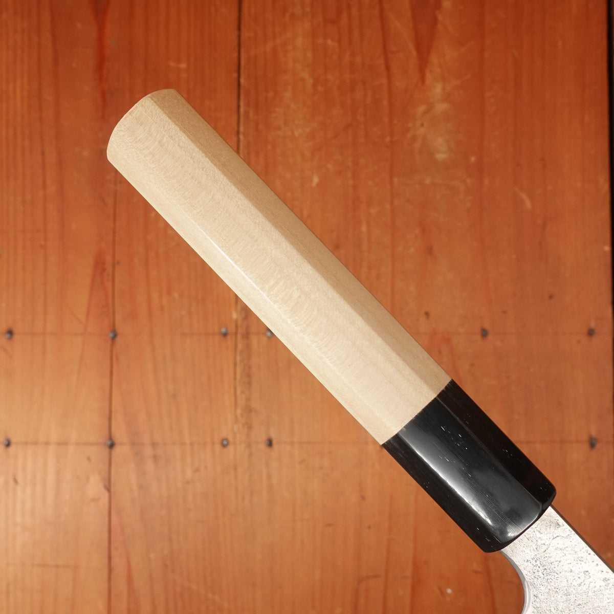 New Old Stock Peaso Steak Knife Set of 6 Gold Plated Stainless & Jacaranda Solingen 1960s 70s