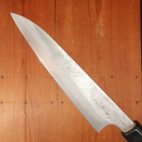 New Old Stock Peaso Steak Knife Set of 6 Gold Plated Stainless & Jacaranda Solingen 1960s 70s