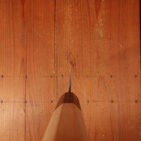 New Old Stock Peaso Steak Knife Set of 6 Gold Plated Stainless & Jacaranda Solingen 1960s 70s