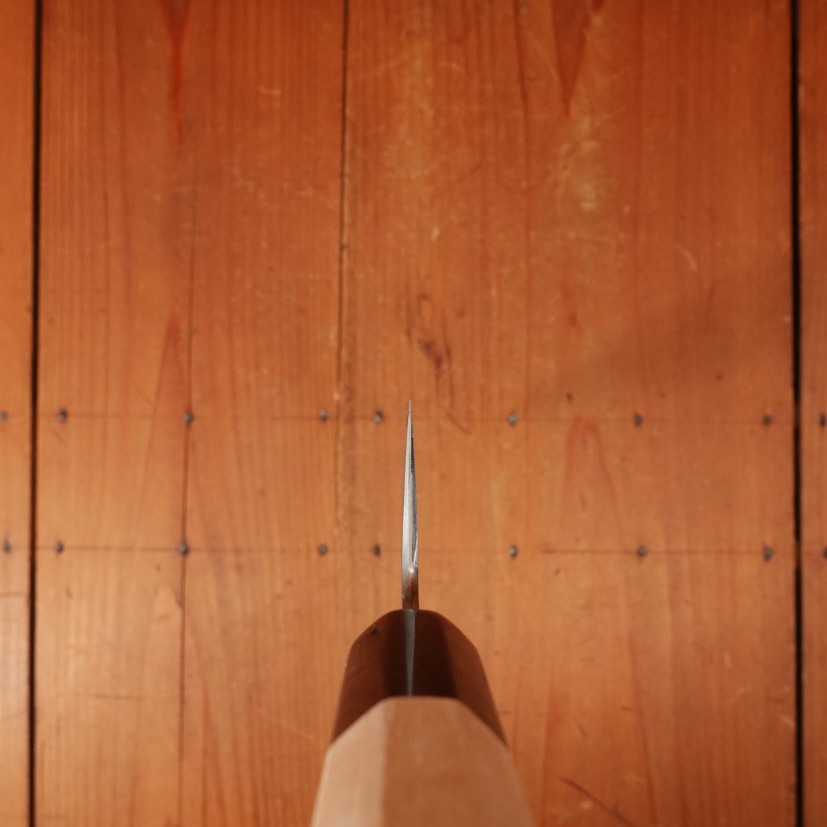 Sabatier Lion Steak Knife Set of 6 Stainless POM handles France 1970s 80s