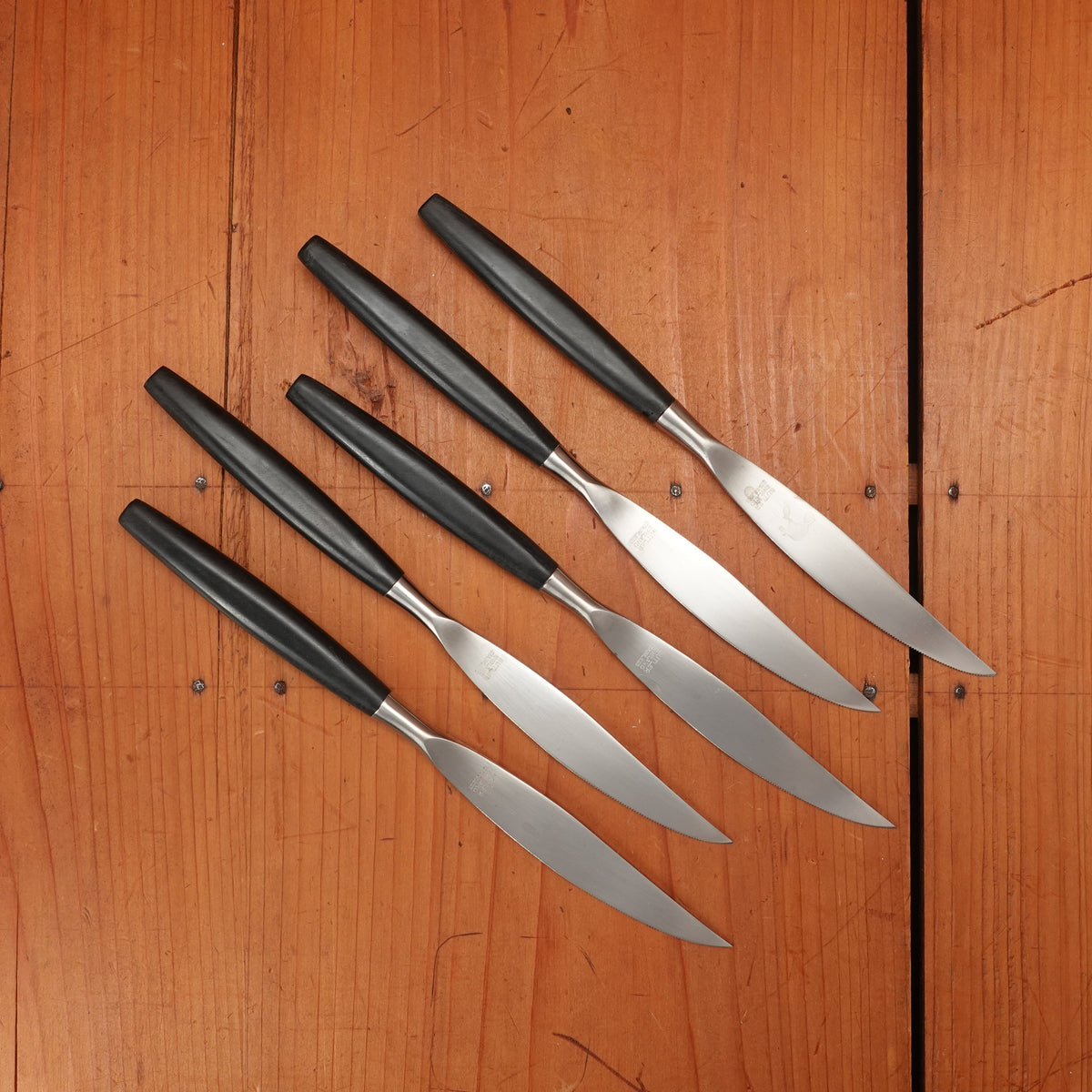 Butler's of Sheffield Steak Knife Set of 5 (1 missing) Sheffield 1950s 60s