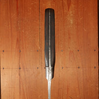K Sabatier 12" Chef Knife Ideal Pattern Carbon Steel Walnut Thiers 1950s 60s