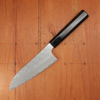 Nigara Hamono 165mm Santoku STRIX Ebony Handle