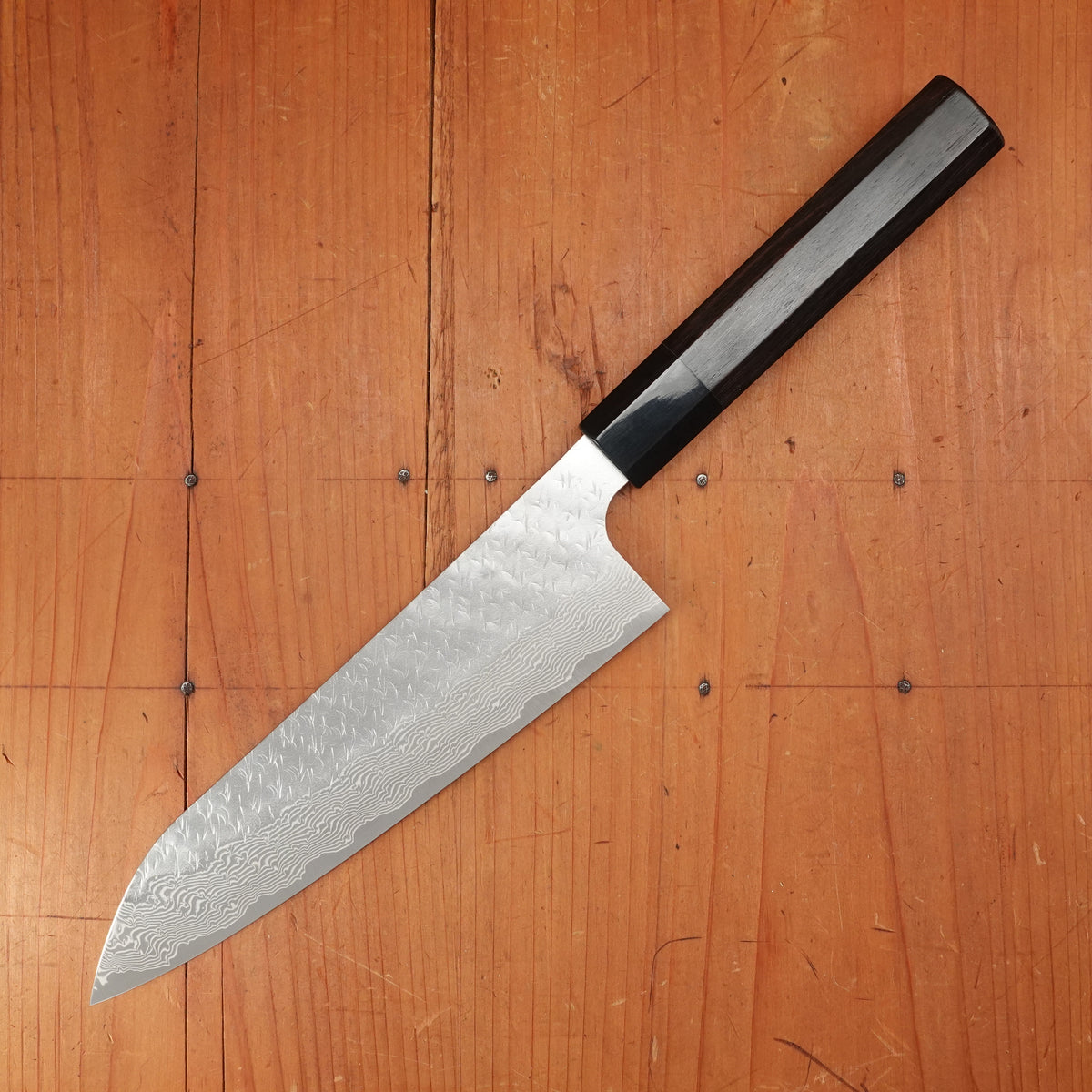 Nigara Hamono 210mm Gyuto STRIX Ebony Handle