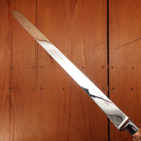 J A Henckels Friodur 3 Pc Carving Set Forged Stainless & Stag Solingen, Germany 1960-70s