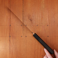 Nigara Hamono 210mm Gyuto STRIX Ebony Handle