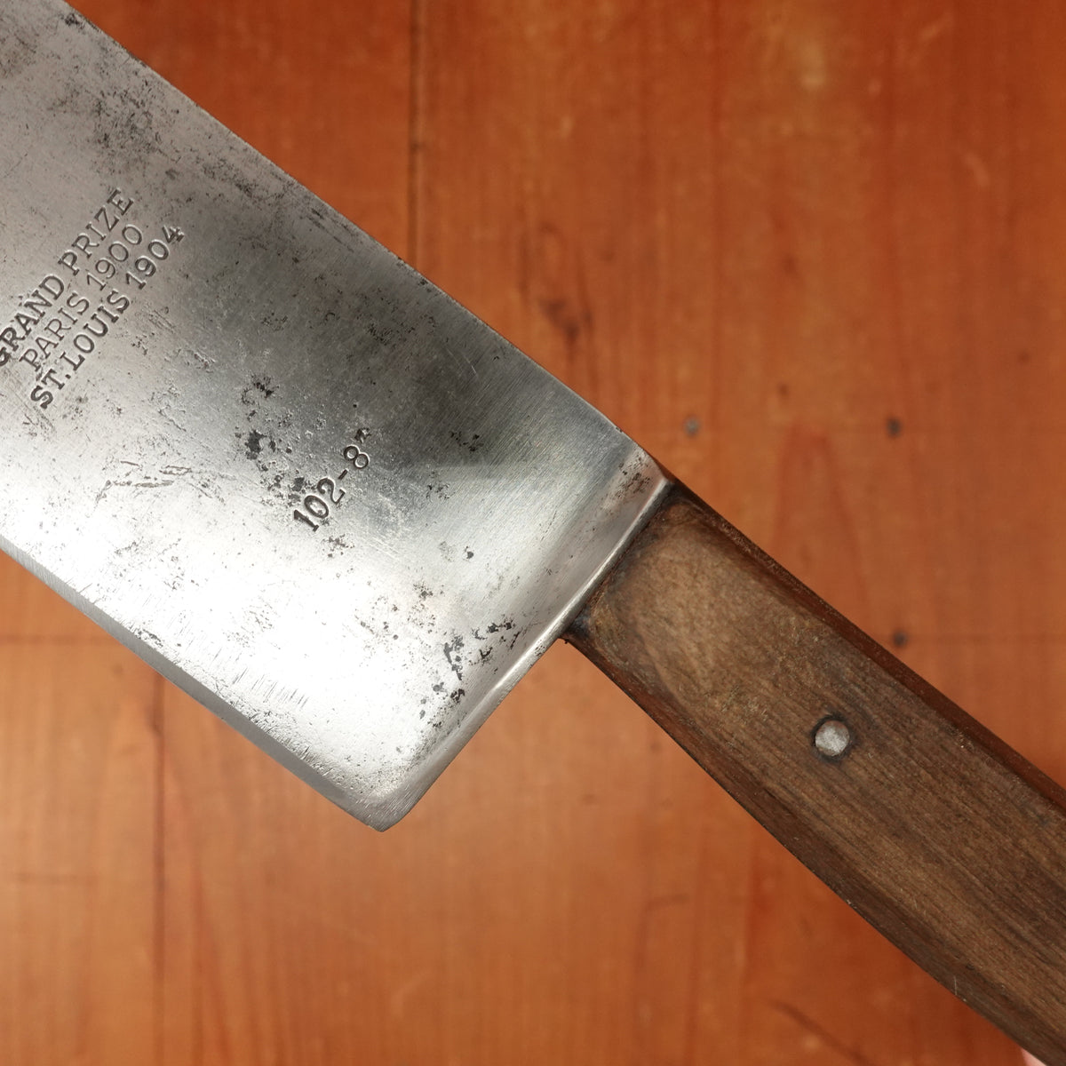 J A Henckels 8.25" Chef Knife 102-8" Carbon Steel Solingen Pre-WW2 1920s ?