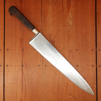 Sabatier La Trompette 12" Nogent Chef Knife Carbon Steel M Pouzet Era 1920-40