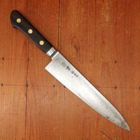 Nihonbashi Kiya 240mm Gyuto Hand Forged Swedish Carbon Steel Macasser Ebony 1980s 90s?