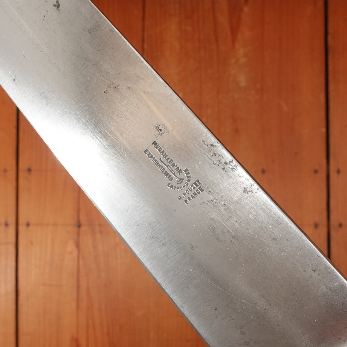 Sabatier La Trompette 12" Nogent Chef Knife Carbon Steel M Pouzet Era 1920-40