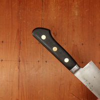 Nihonbashi Kiya 240mm Gyuto Hand Forged Swedish Carbon Steel Macasser Ebony 1980s 90s?